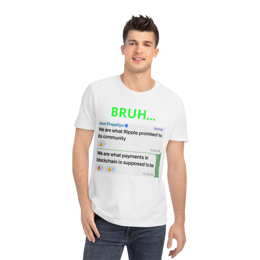 BRUH t-shirt Scam Thapaliya quote, limited release.