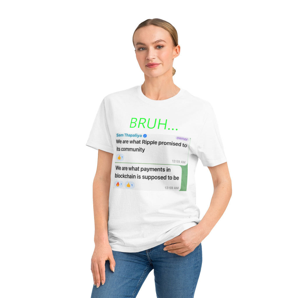 BRUH t-shirt Scam Thapaliya quote, limited release.