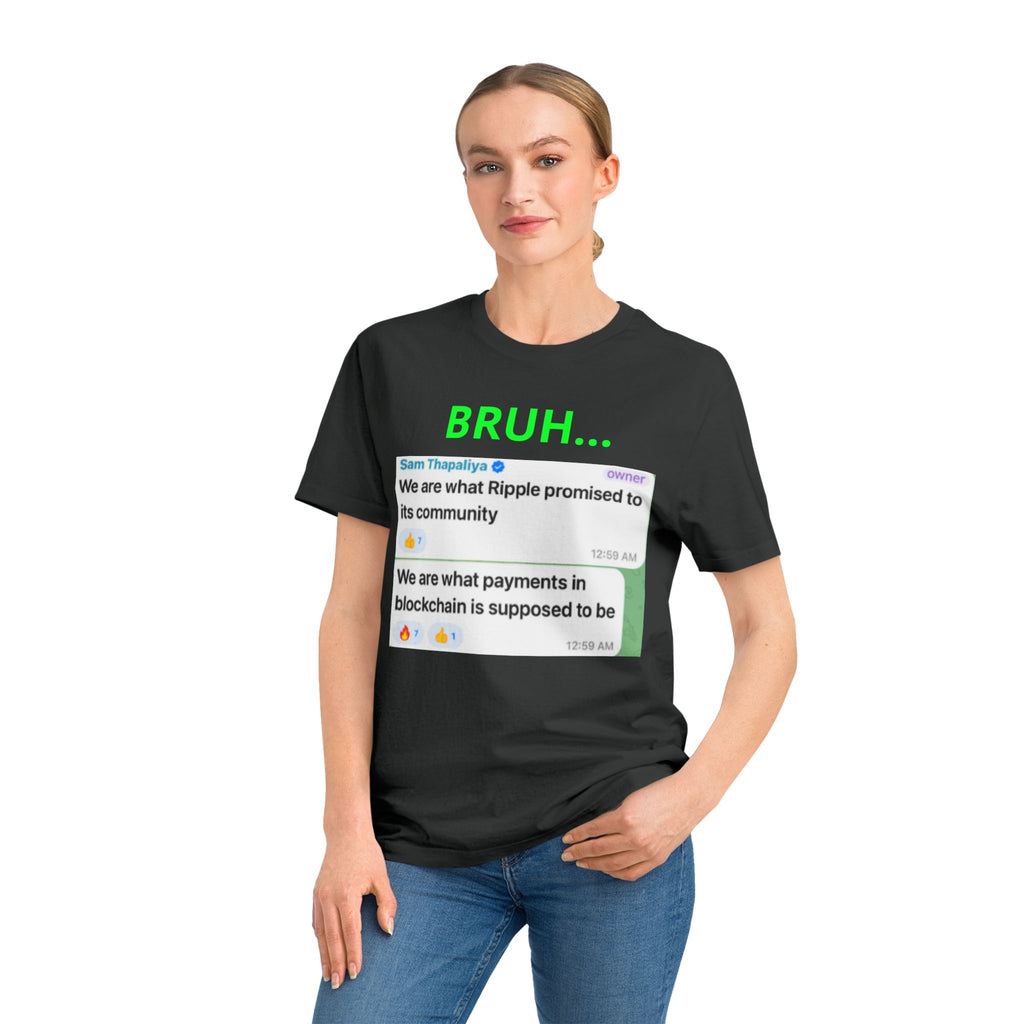BRUH t-shirt Scam Thapaliya quote, limited release.