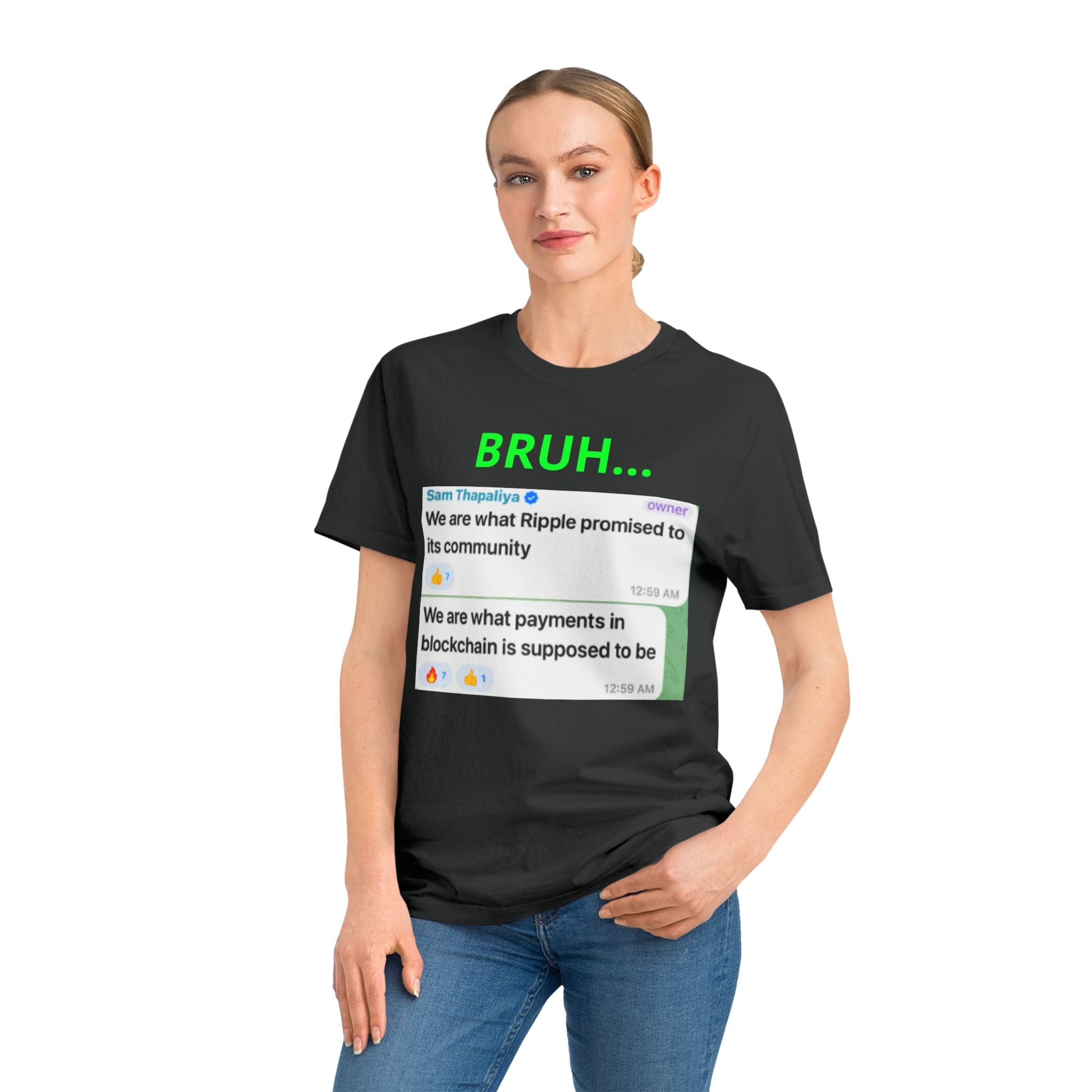 BRUH t-shirt Scam Thapaliya quote, limited release.