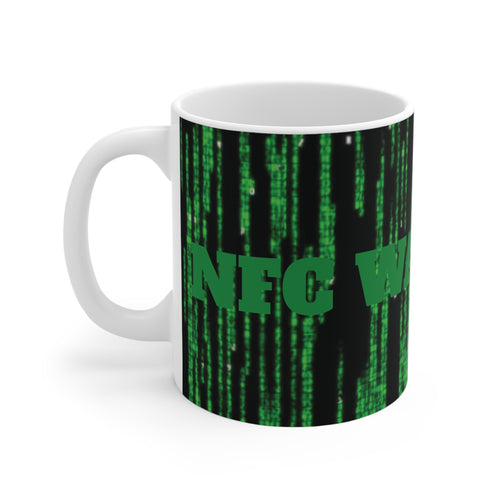 Very Ugly NFC Was Right Matrix-Themed 11oz Mug — NoFaceCrypto