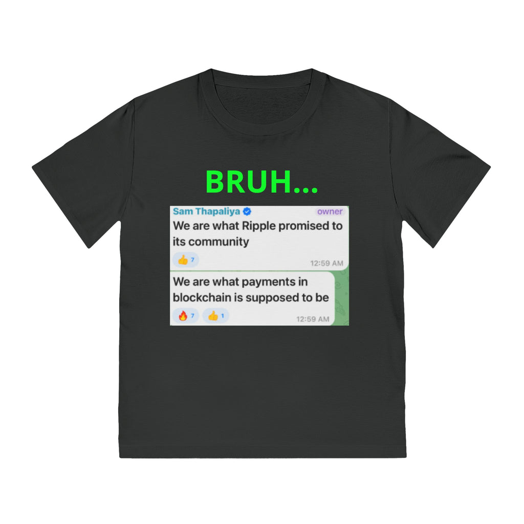 BRUH t-shirt Scam Thapaliya quote, limited release.