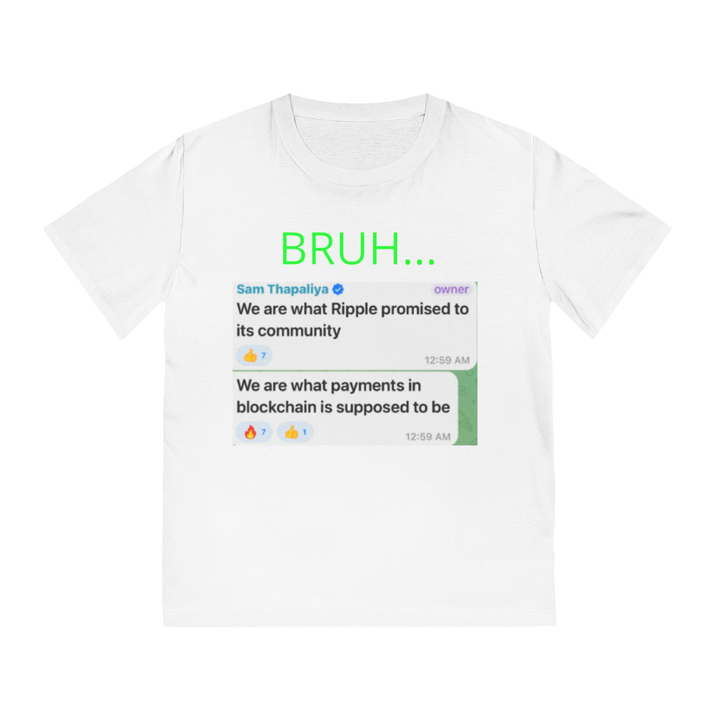 BRUH t-shirt Scam Thapaliya quote, limited release.